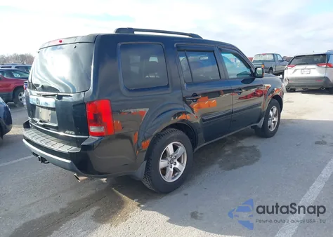 2010 Honda Pilot Ex-L from USA, damaged, VIN 5FNYF4H51AB012945